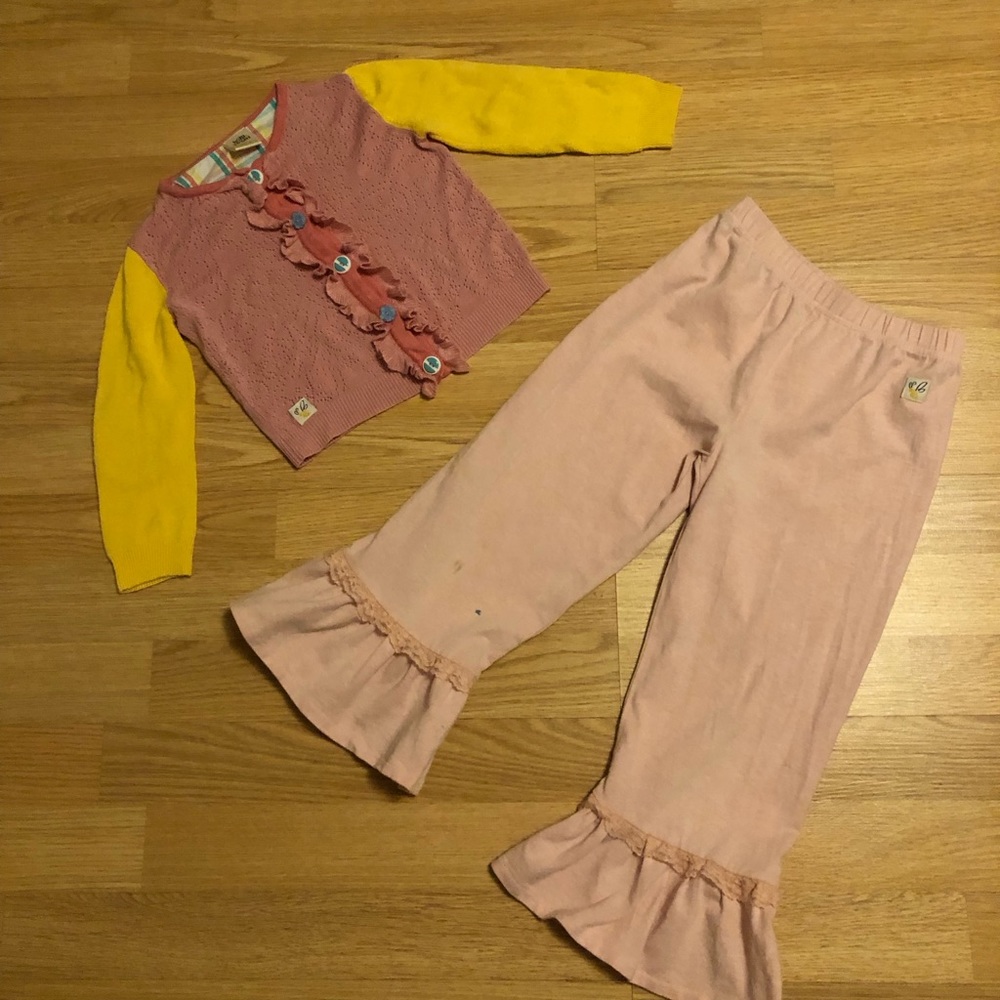 “Wildflower” 2pc set size 4 (Read Description)